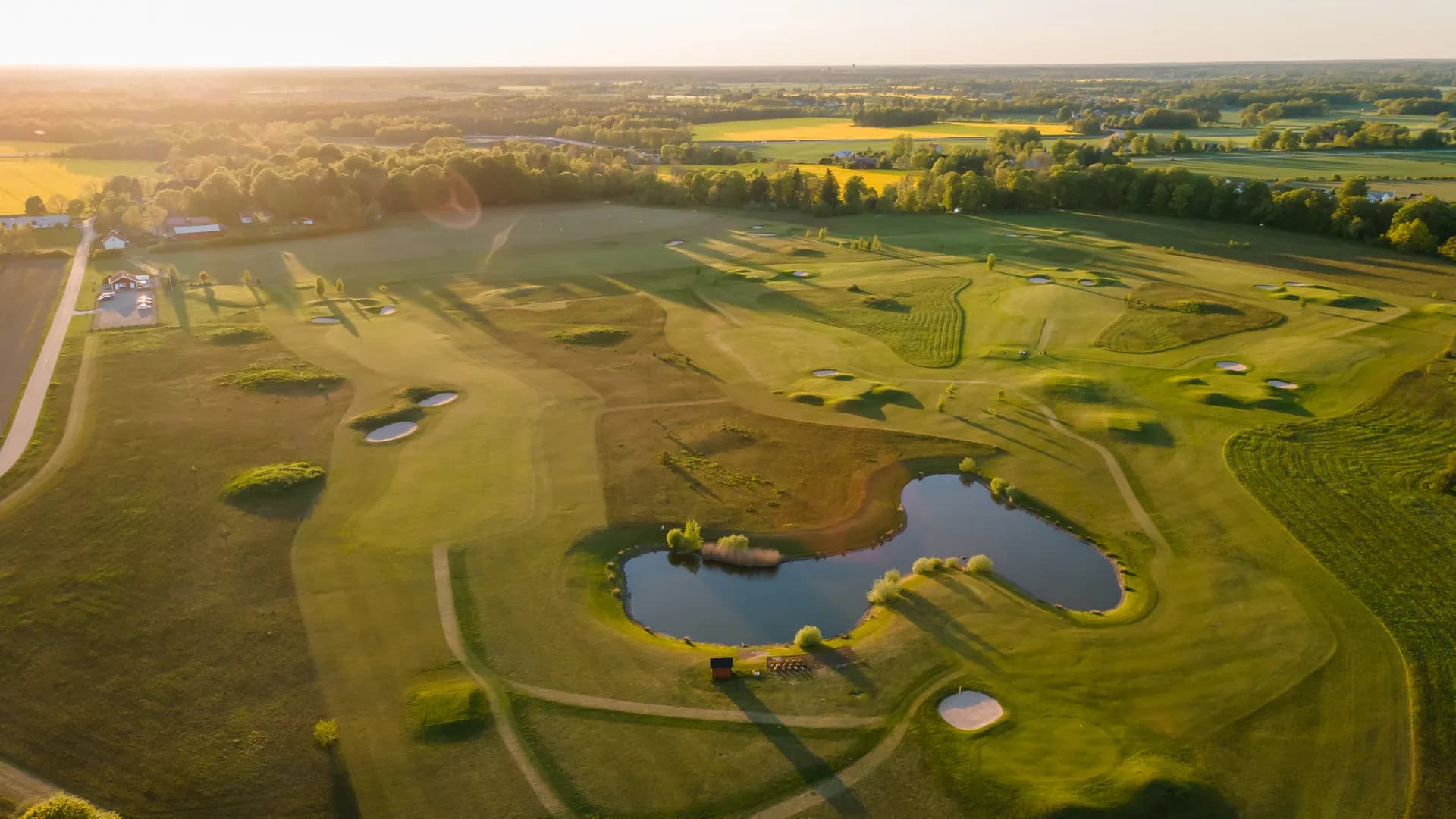 Binga Golf Course Aerial View
